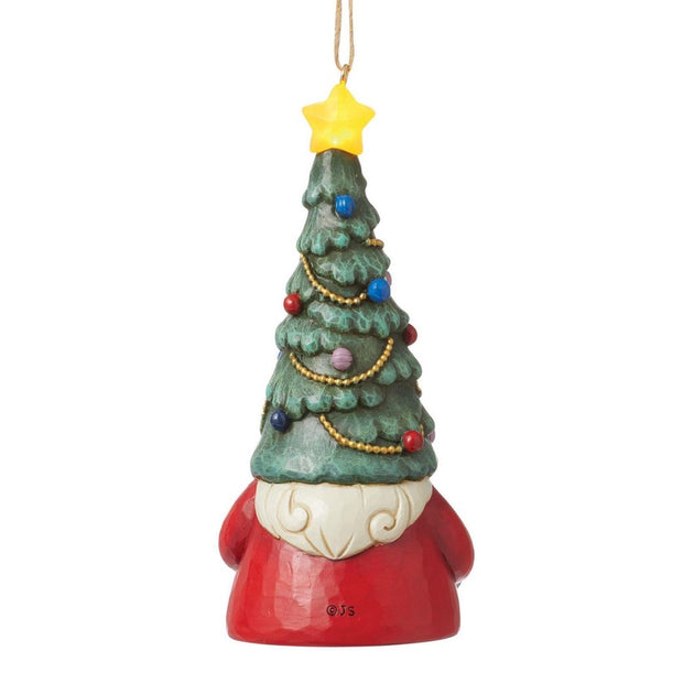 Jim Shore Gnome Tree Hat Ornament Annual Ornaments