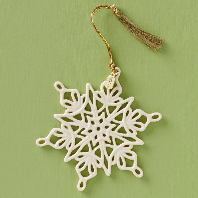 Lenox 2024 Snow Fantasies Snowflake Ornament Annual Ornaments