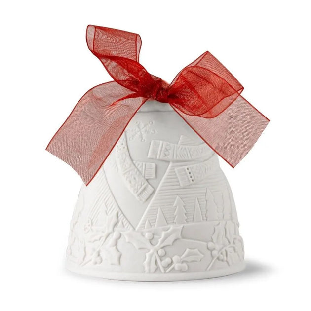 Lladro 2024 Bell Christmas Ornament (Red ReDeco) Annual Ornaments