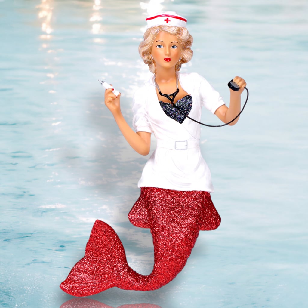 December Diamonds Mermaid Ornament - Nurse Naughty – Annual Ornaments