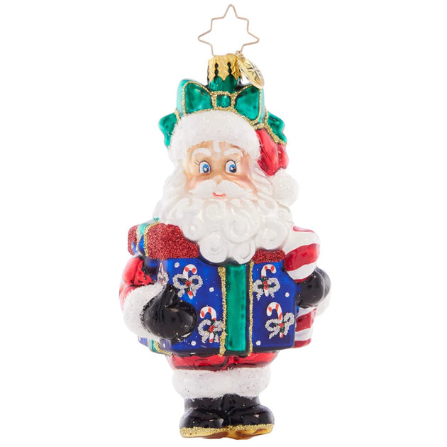 Christopher Radko Santa Surprise Christmas Ornament | Annual Ornaments