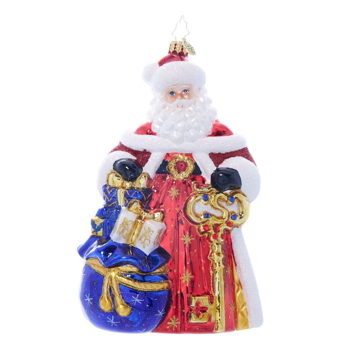 Christopher Radko Unlocking Holiday Magic LE Christmas Ornament