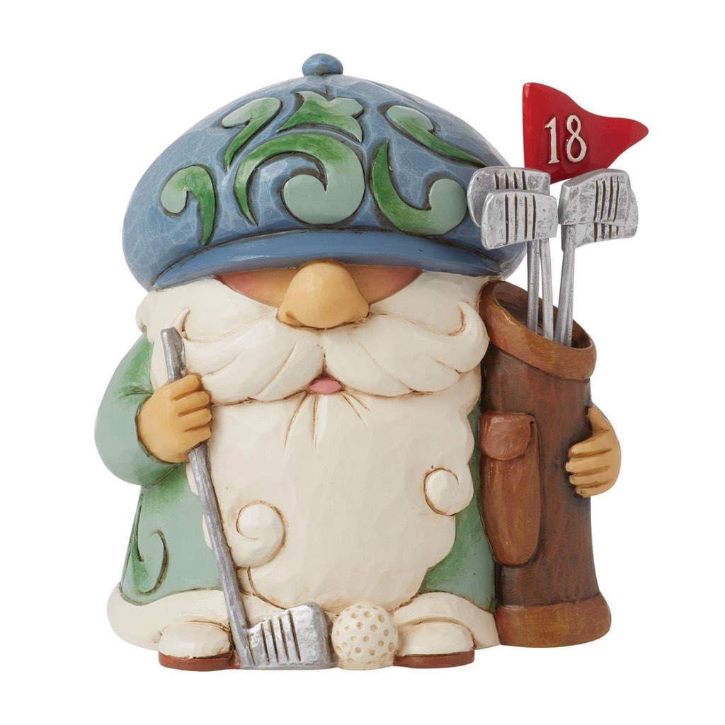 Jim Shore Golfer Figurine – Annual Ornaments