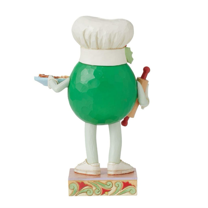 Jim Shore M&Ms Green Character with Cookies Figurine