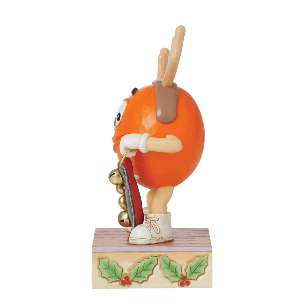 Jim Shore M&Ms Orange Character Reindeer Figurine