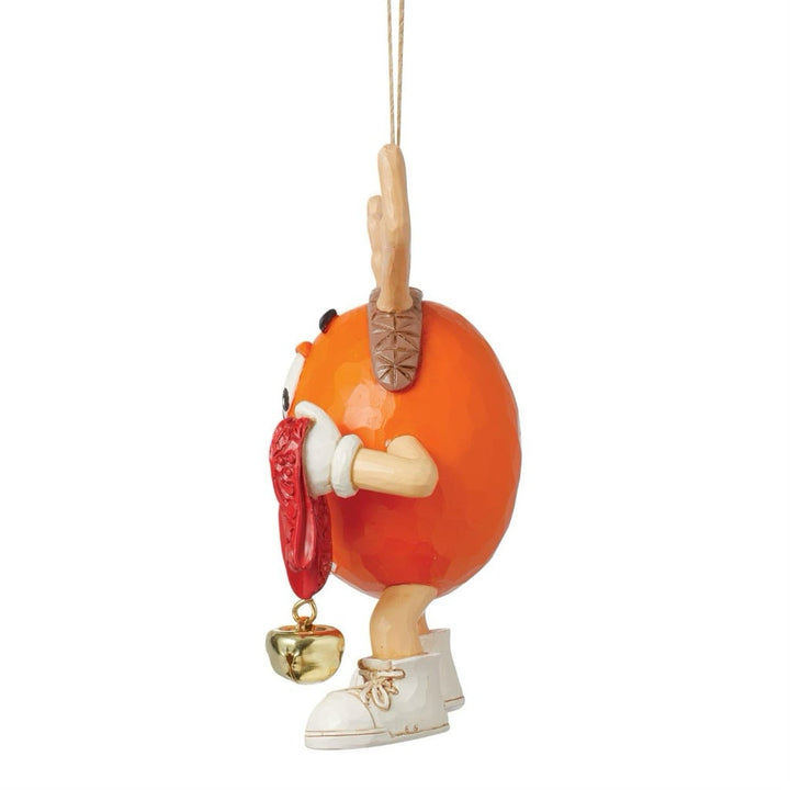 Jim Shore M&Ms Orange Character Reindeer Ornament