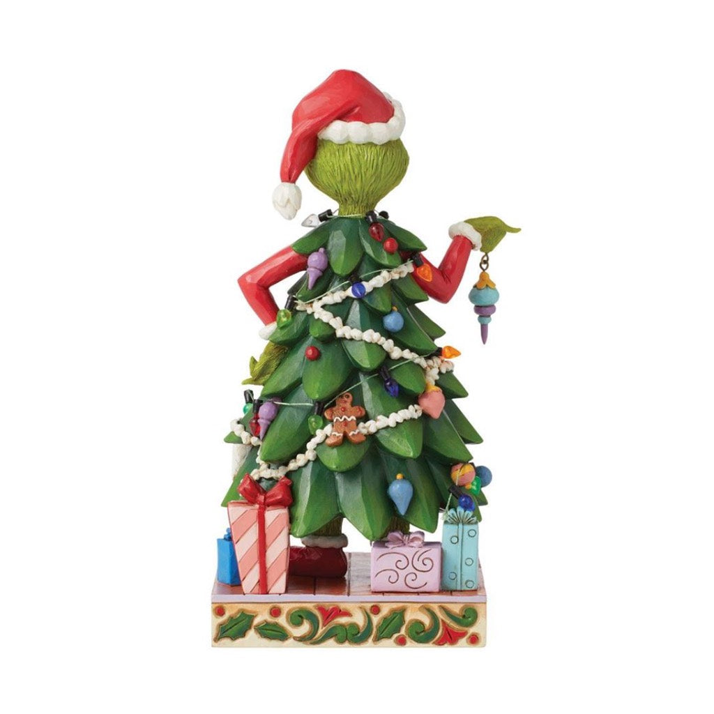 Jim Shore Grinch Dressed As a Tree Figurine