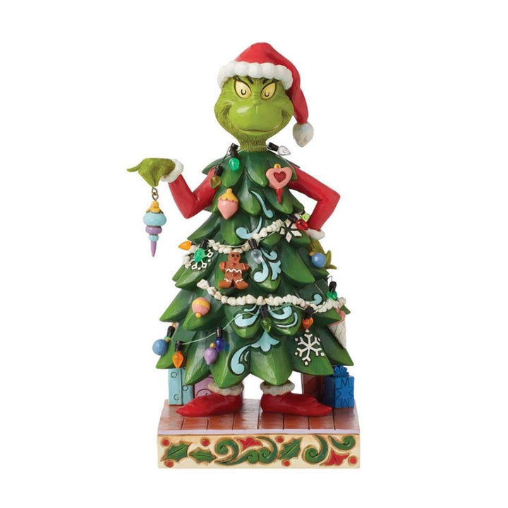 Jim Shore Grinch Dressed As a Tree Figurine