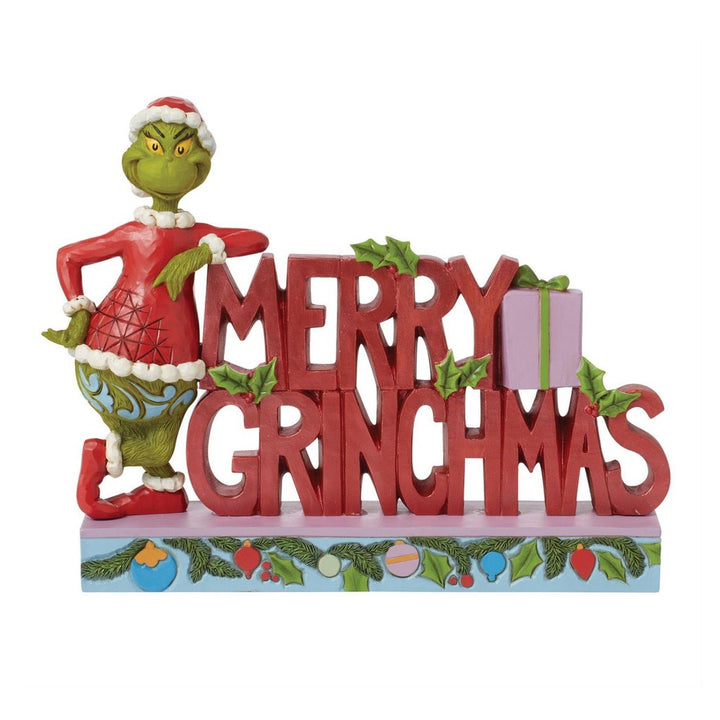 Jim Shore Grinch Merry Grinchmas Figurine