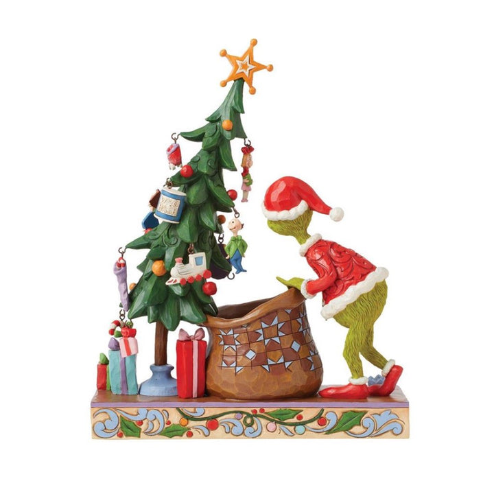 Jim Shore Grinch Countdown Calendar Figurine