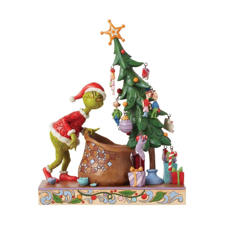 Jim Shore Grinch Countdown Calendar Figurine