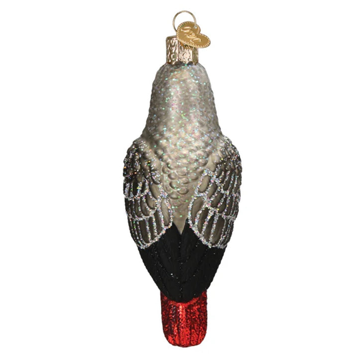 Old World Christmas African Grey Parrot Ornament