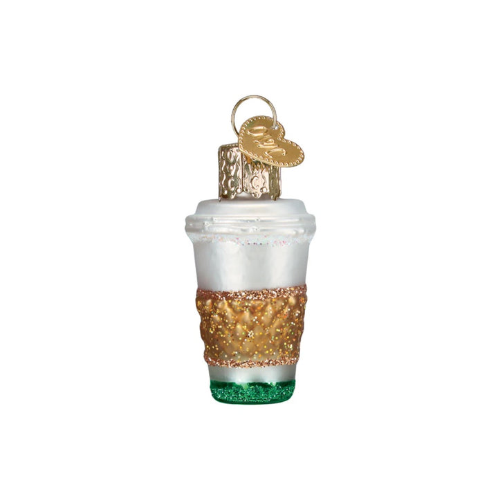 Old World Christmas Mini Coffee To Go Ornament