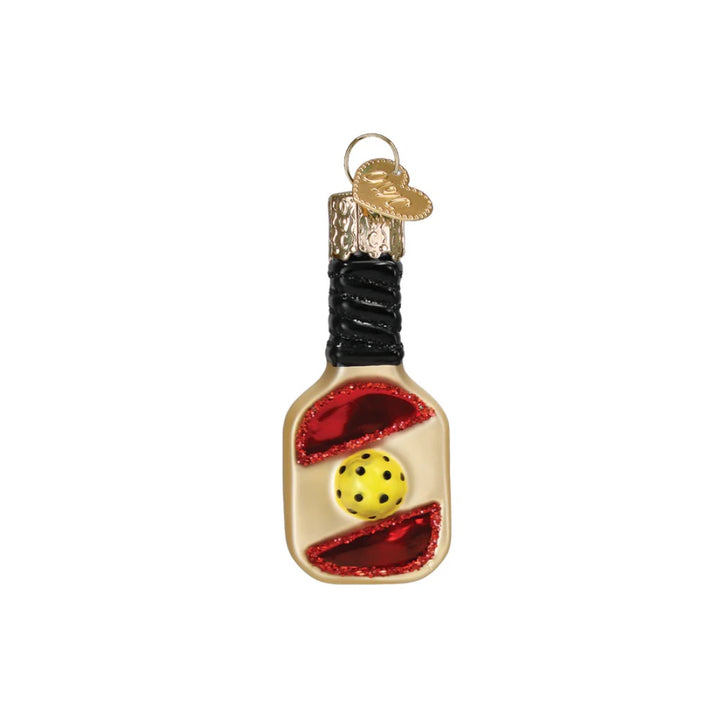 Old World Christmas Mini Pickleball Paddle Ornament