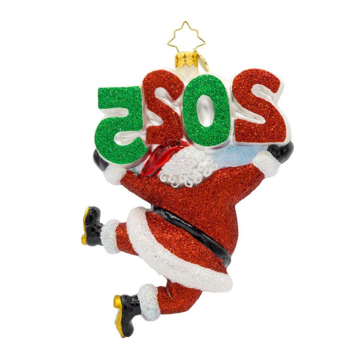 Christopher Radko Santa’s 2025 Countdown Ornament