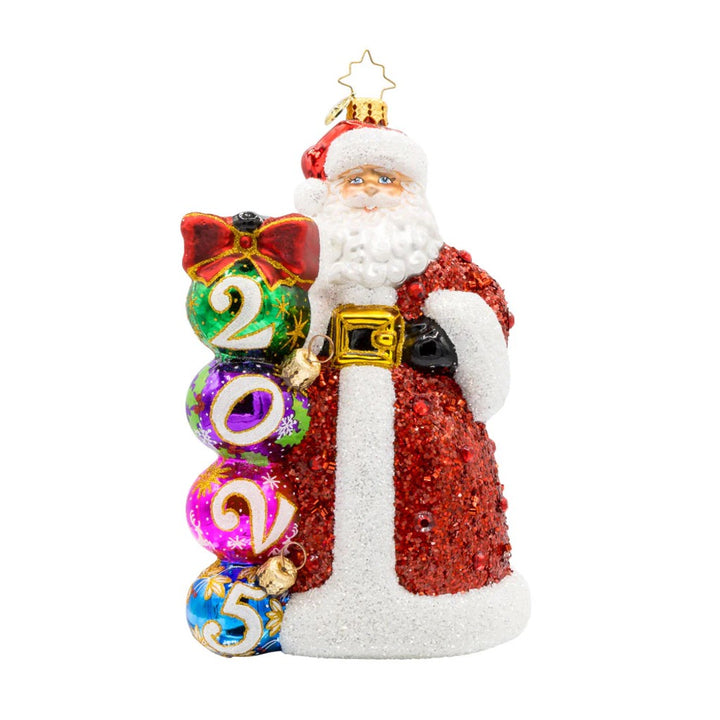 Christopher Radko 2025 Christmas Countdown Ornament