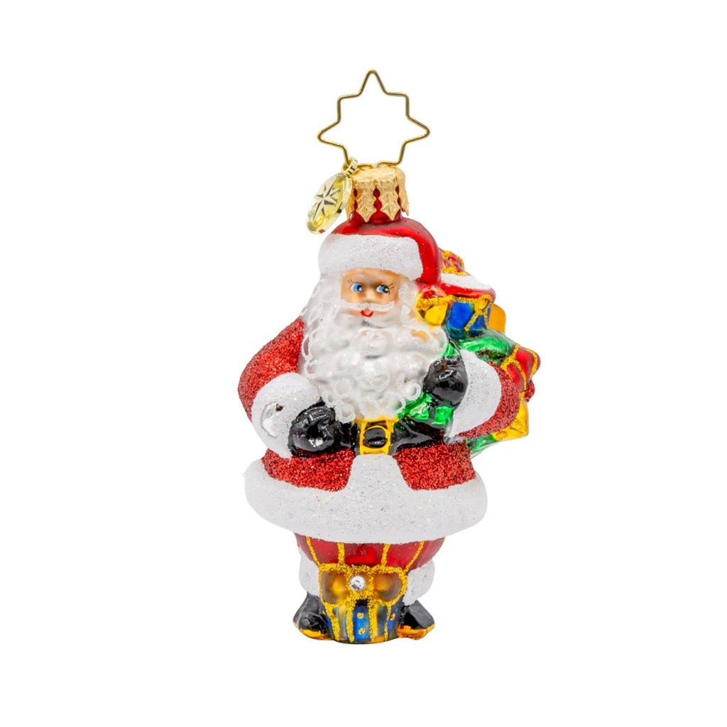 Christopher Radko Starlit Holiday Delivery Gem Ornament