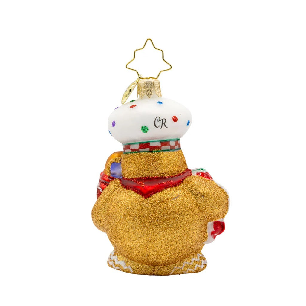 Christopher Radko Sugary Chef Gem Ornament