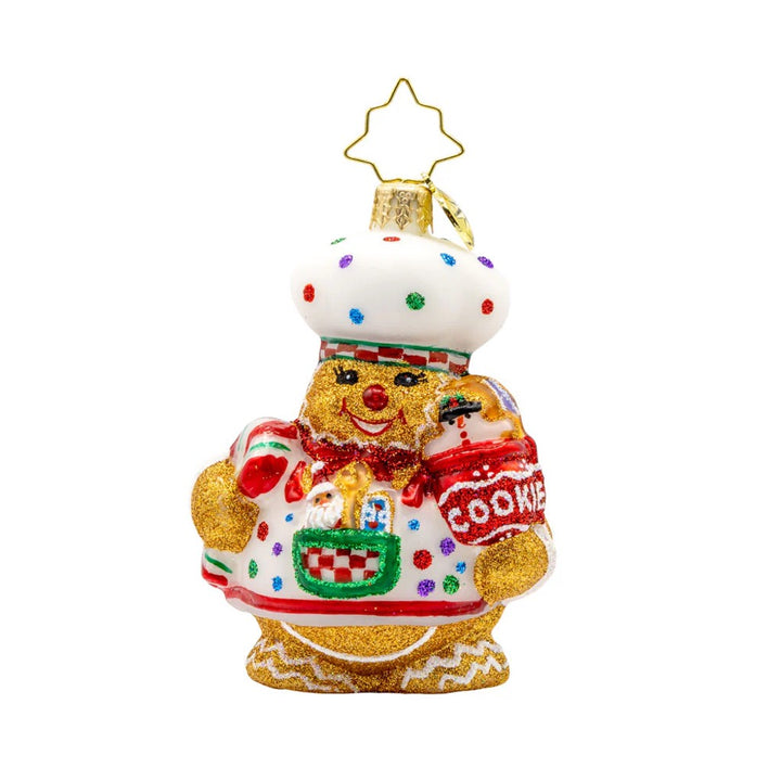 Christopher Radko Sugary Chef Gem Ornament