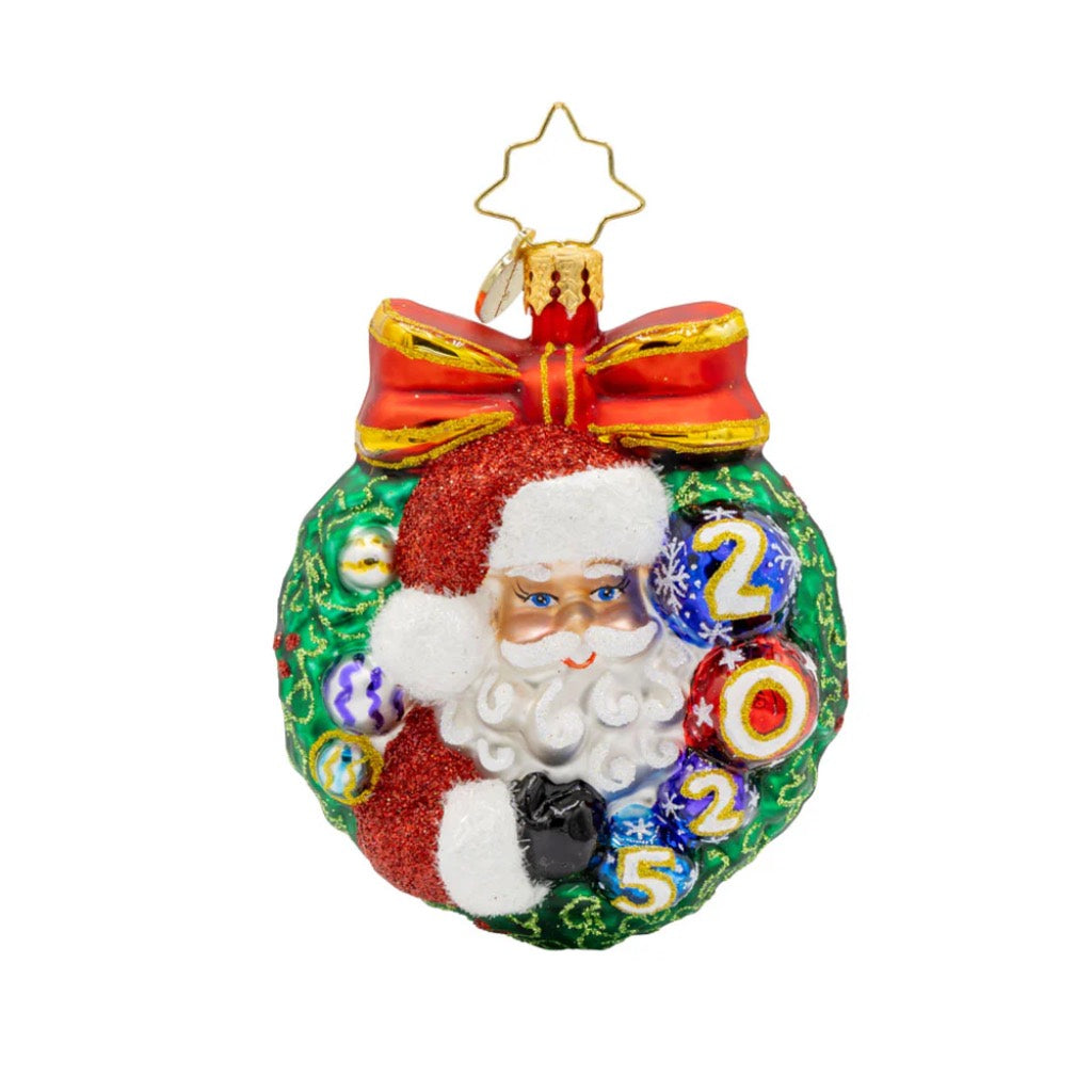 Christopher Radko Smiling Through 2025 Gem Ornament