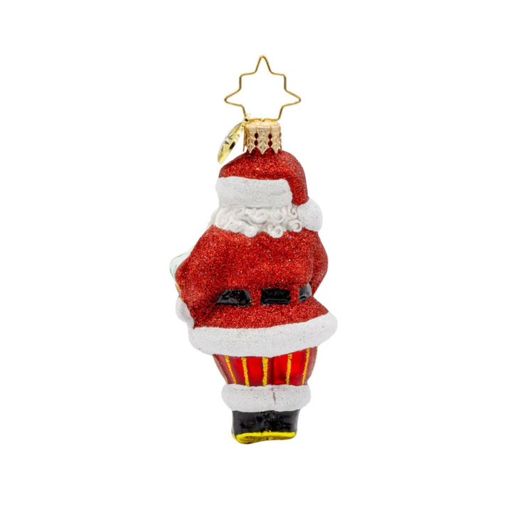 Christopher Radko Santa's Special Gift 2025 Gem Ornament