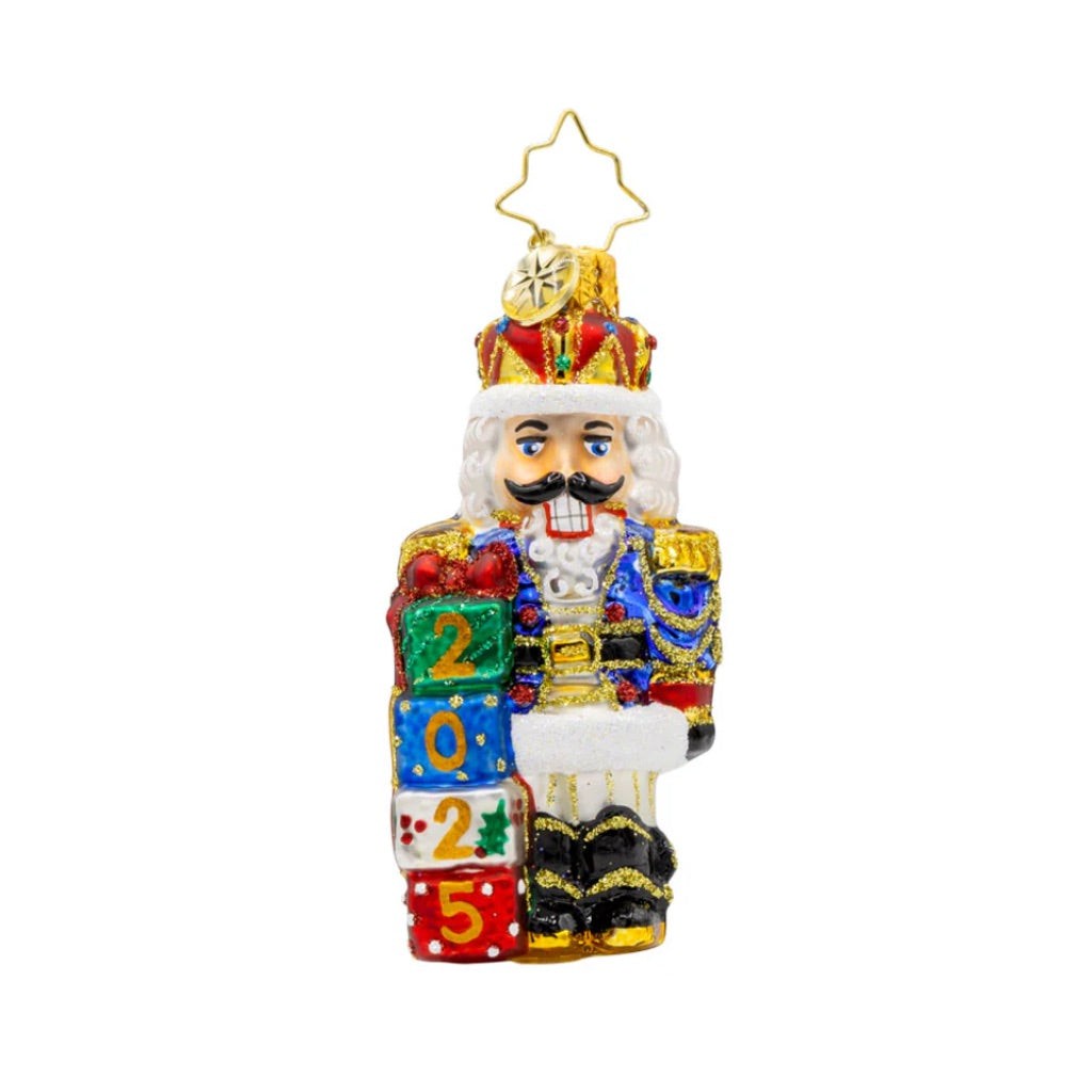 Christopher Radko Royal Gift Guardian 2025 Gem Ornament