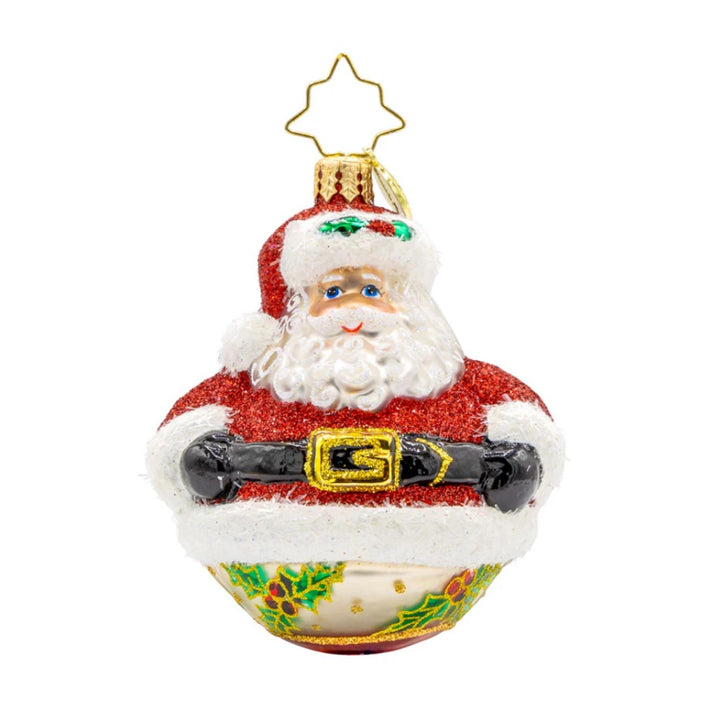 Christopher Radko Jolly Holly Claus Gem Ornament