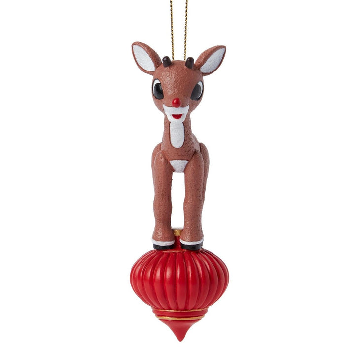 Rudolph The Red-Nosed Reindeer On Ornament Christmas Ornament