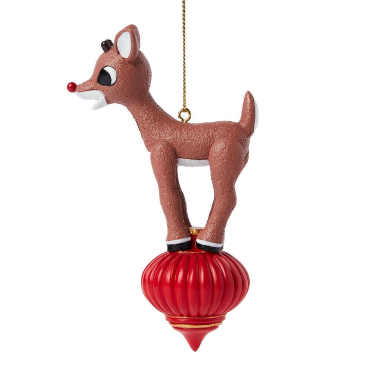 Rudolph The Red-Nosed Reindeer On Ornament Christmas Ornament