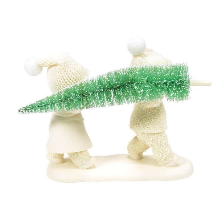 Snowbabies Sprucing Up Figurine