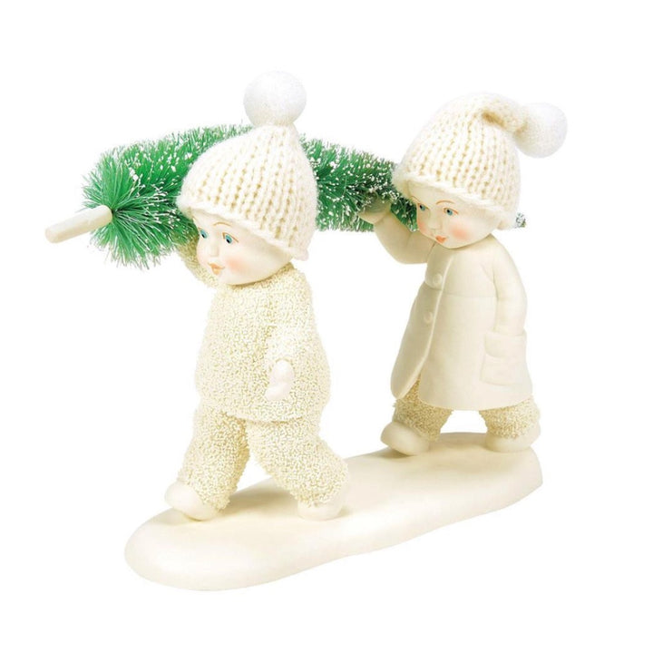 Snowbabies Sprucing Up Figurine