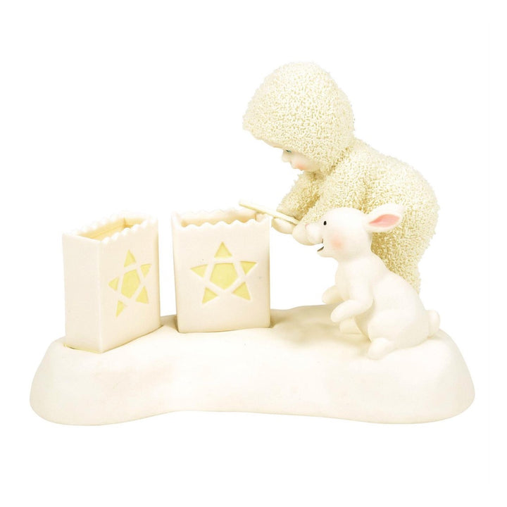 Snowbabies Let Your Light Shine Bright Figurine