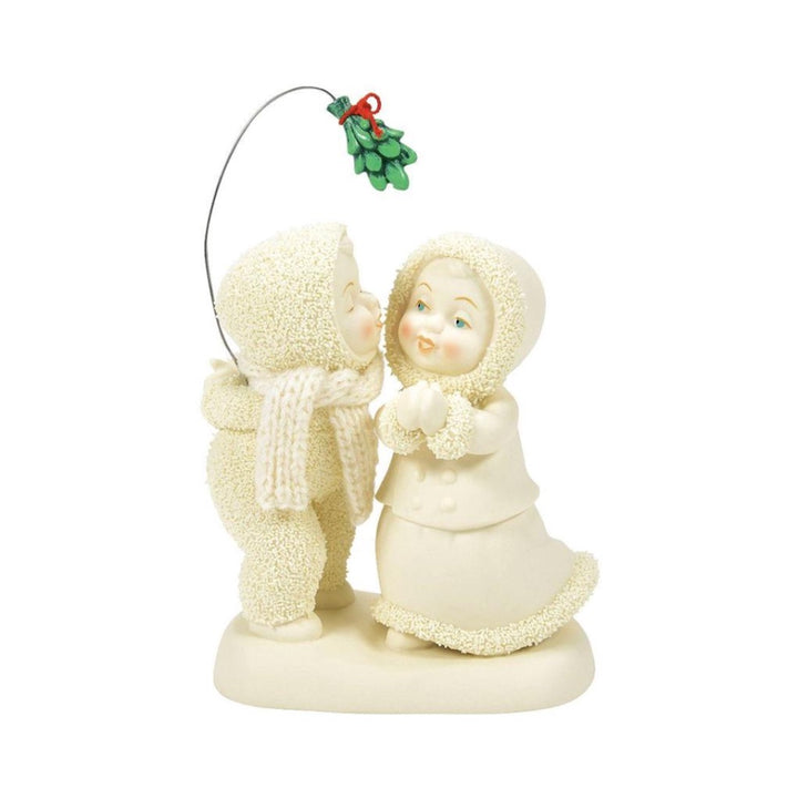 Snowbabies Mistletoe Kisses Figurine