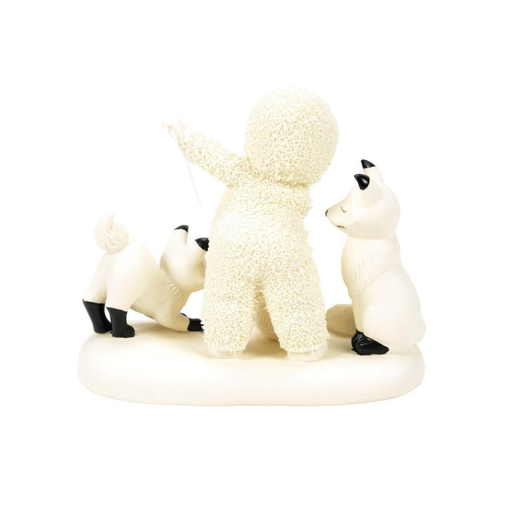 Snowbabies Stringing You Along Figurine