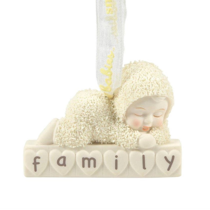 Snowbabies Clip Ornament, Family