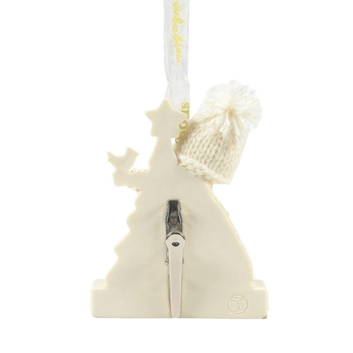 Snowbabies Clip Ornament, Merry Christmas