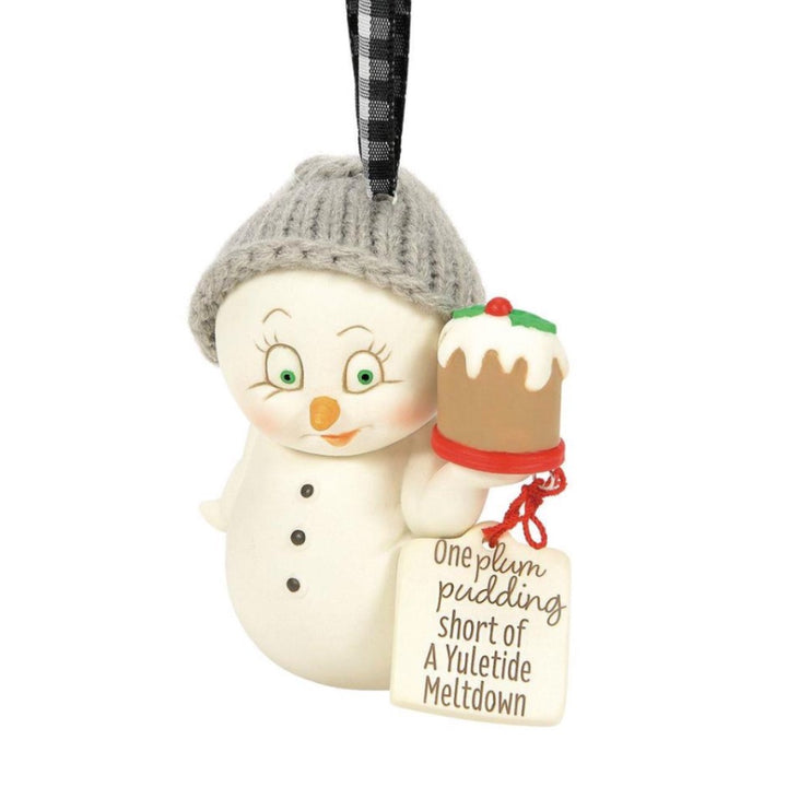 Snowpinions One Plum Pudding Short Ornament