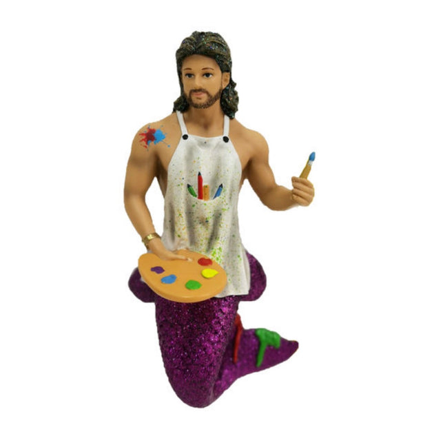 December Diamonds Merman Ornament - Splattered | Annual Ornaments